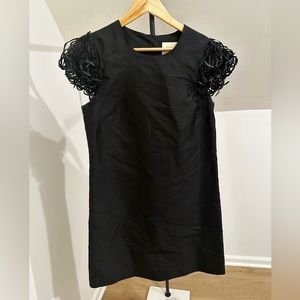 Kate Spade Black Dress w/ Shoulder Detail